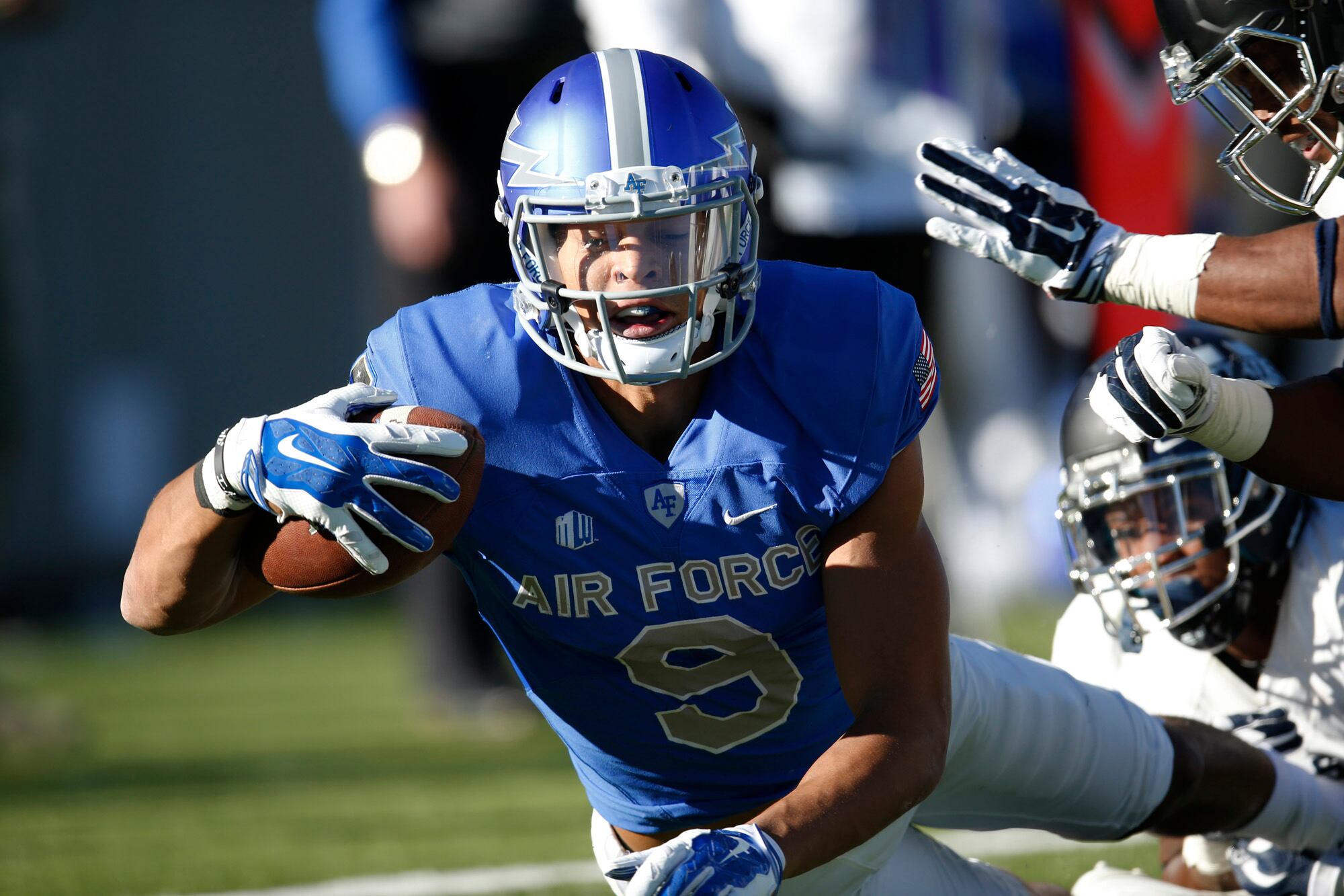 Air Force Falcons — player action photograph