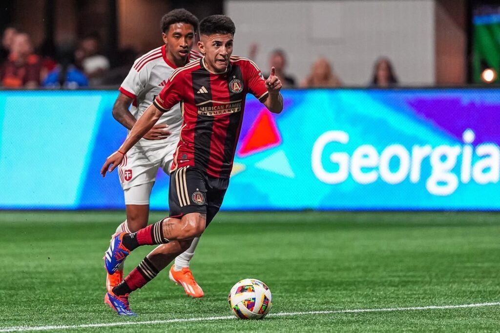Atlanta United FC — player action photograph