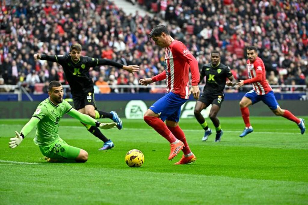 Atlético Madrid — player action photograph