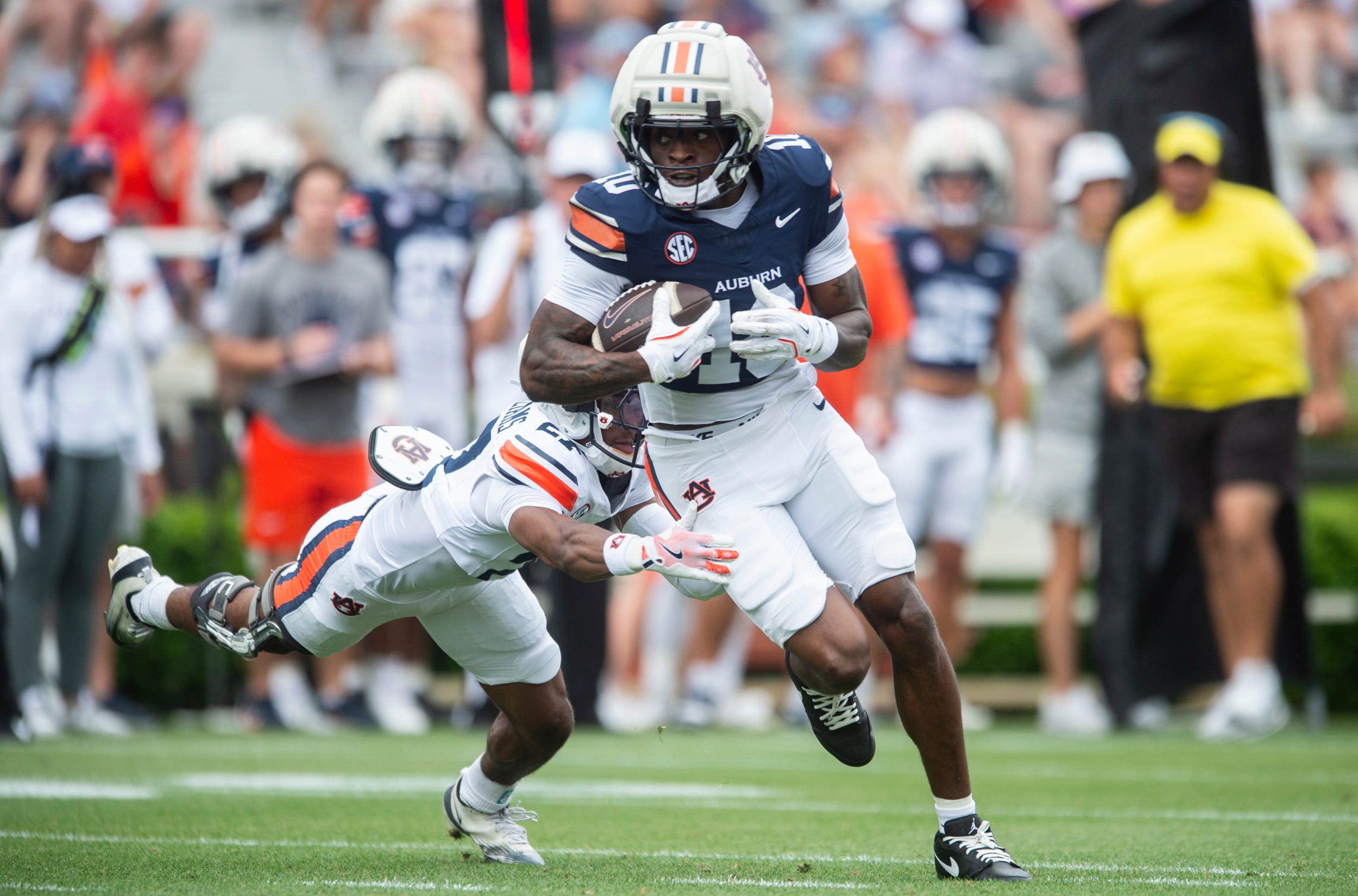 Auburn Tigers — player action photograph