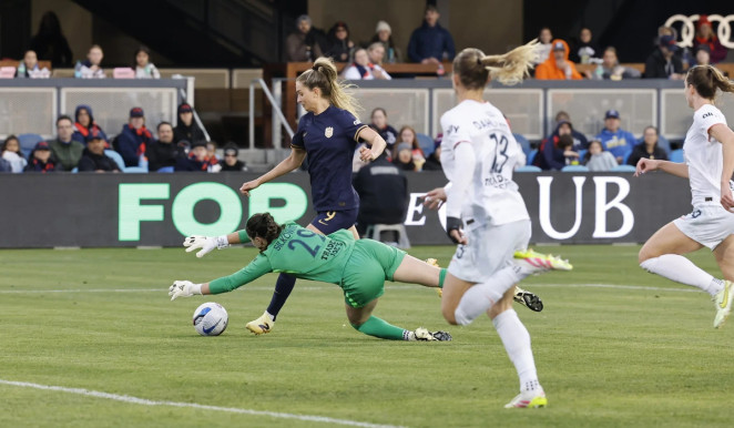 Bay FC — player action photograph