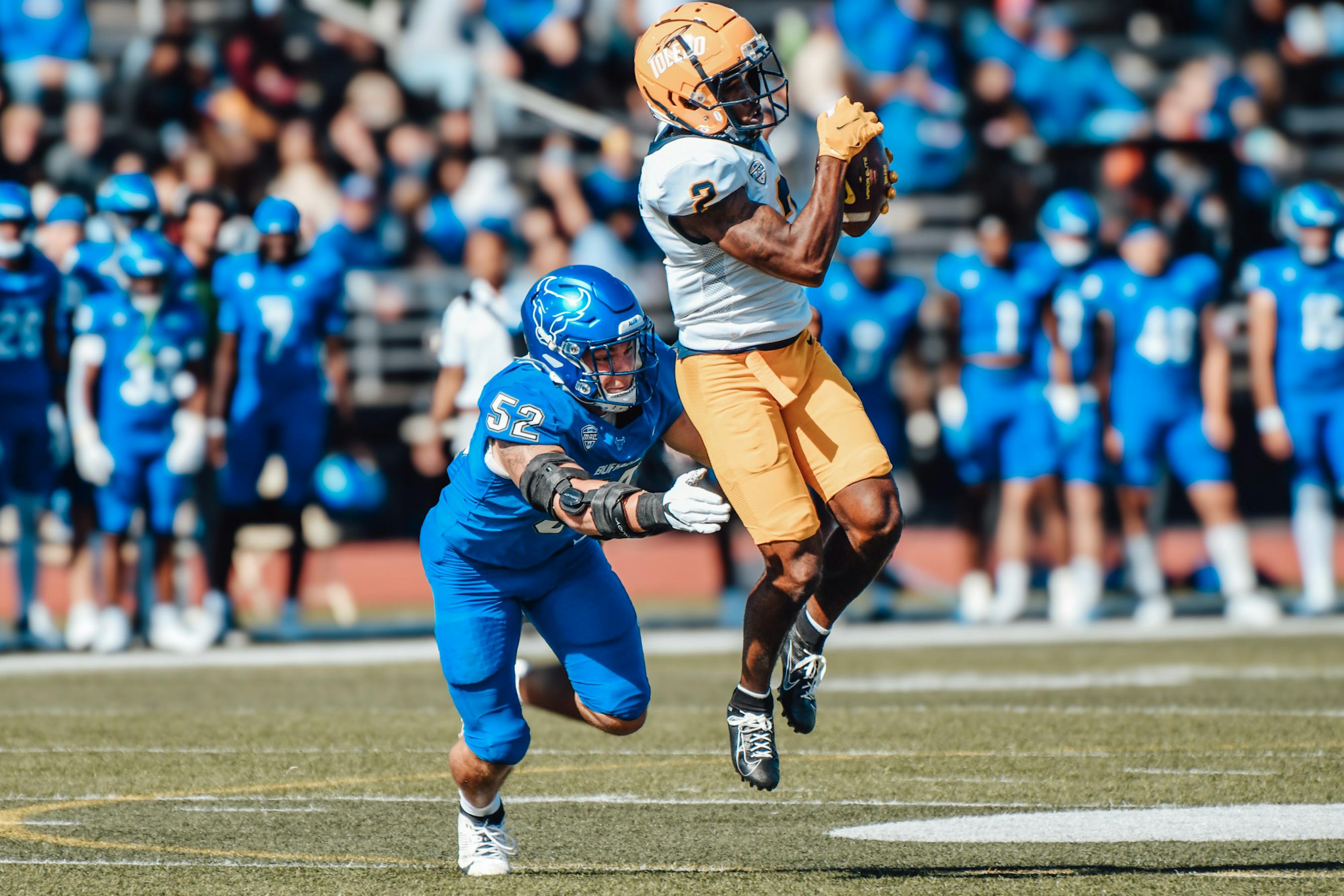 Buffalo Bulls — player action photograph