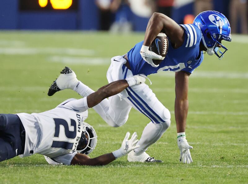 BYU Cougars — player action photograph