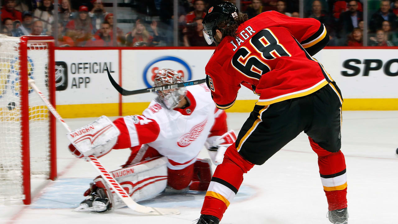 Calgary Flames — player action photograph