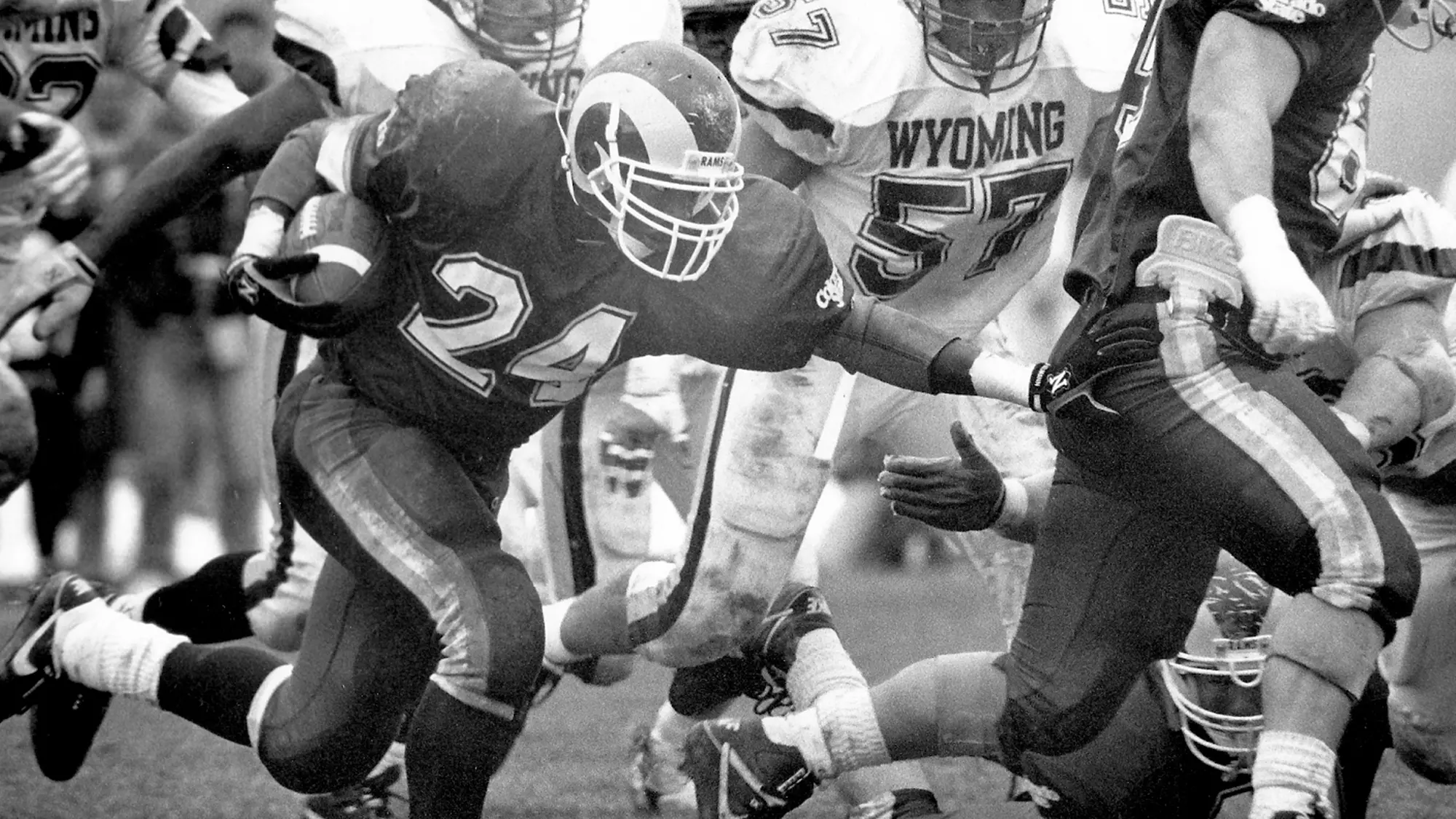 Colorado State Rams — player action photograph