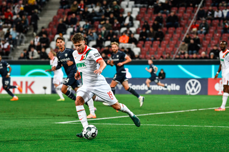 FC Augsburg — player action photograph