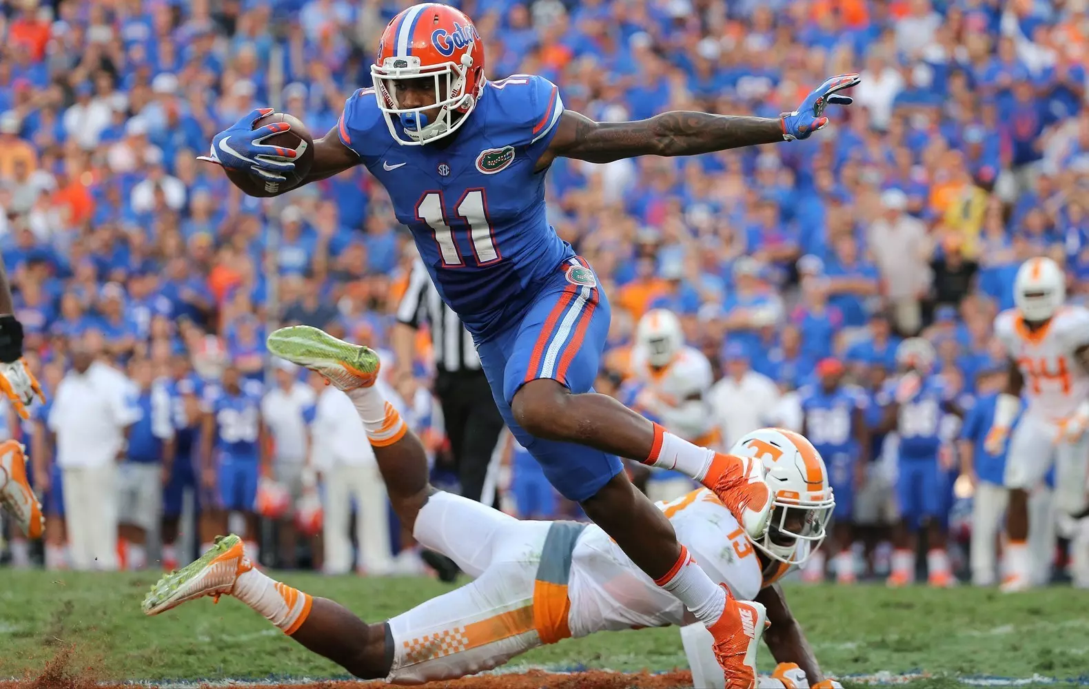 Florida Gators — player action photograph