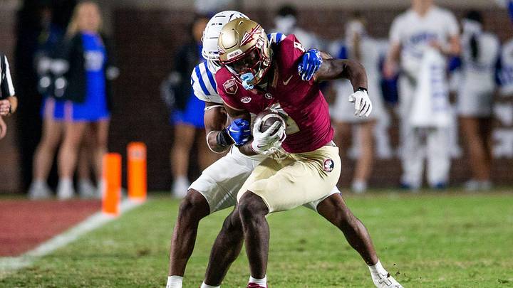 Florida State Seminoles — player action photograph