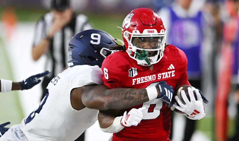 Fresno State Bulldogs — player action photograph