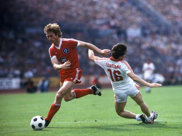 Hamburg SV — player action photograph