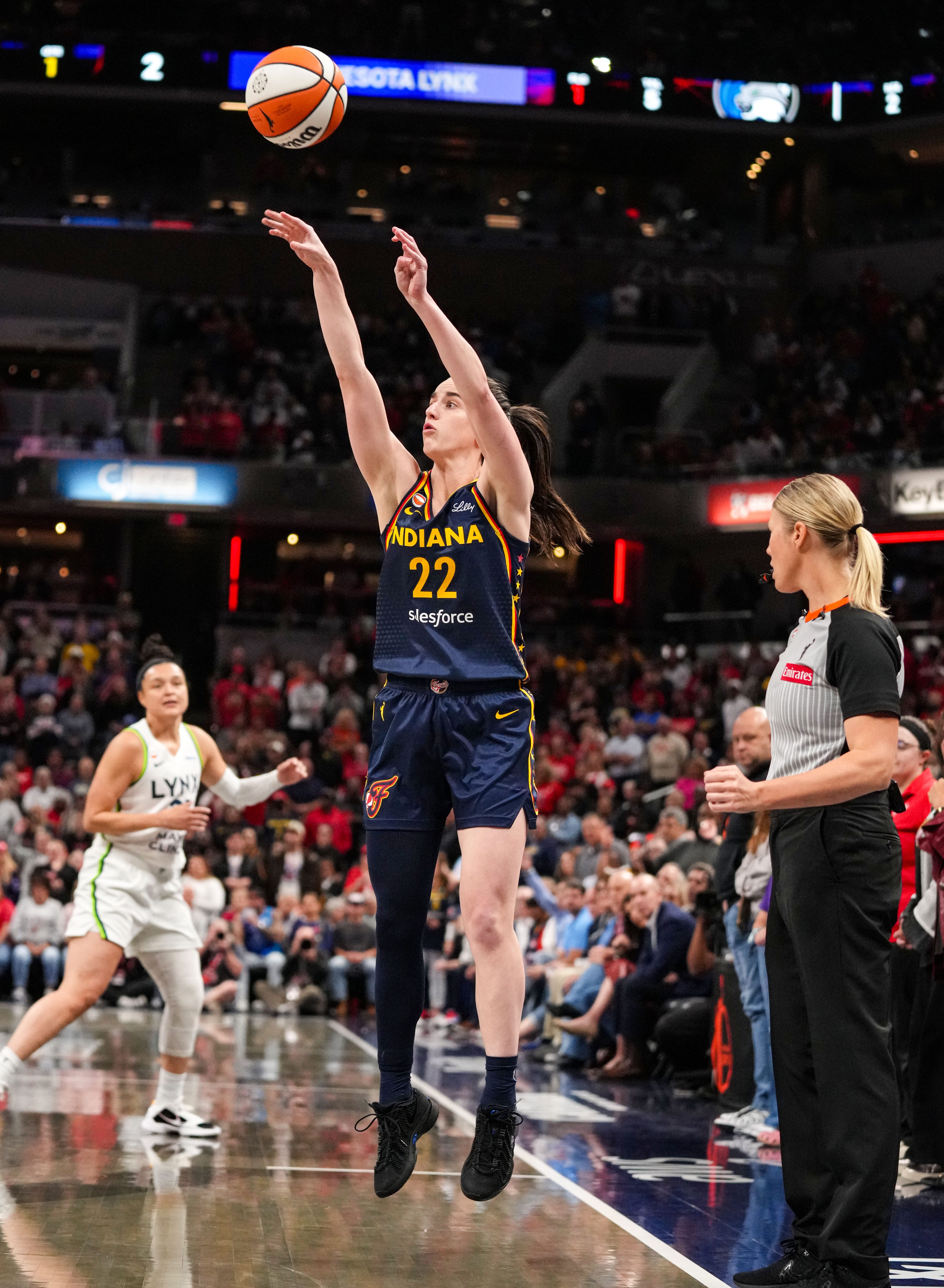 Indiana Fever — player action photograph