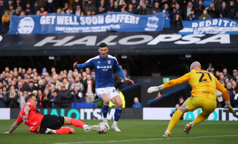 Ipswich Town — player action photograph