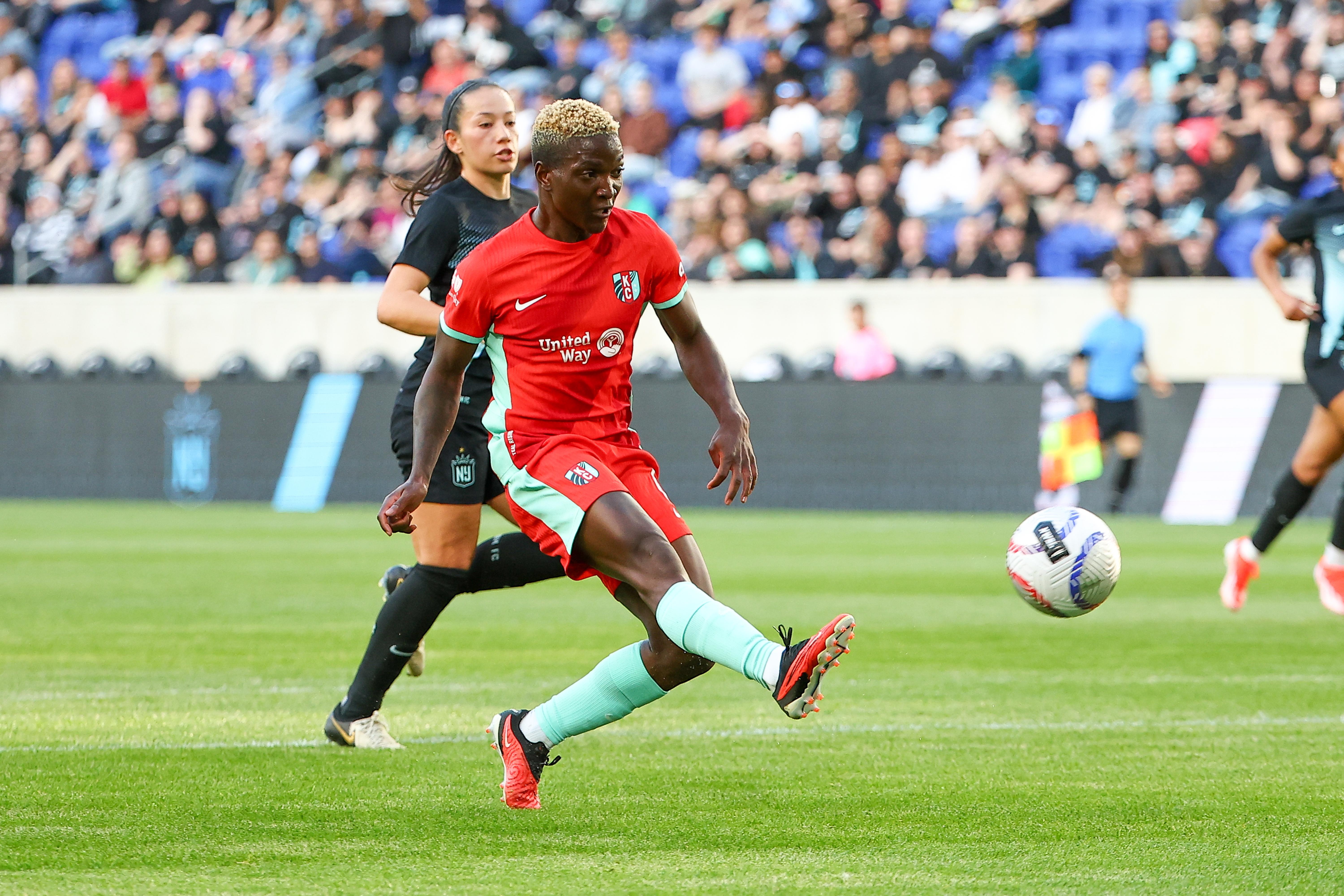 Kansas City Current — player action photograph