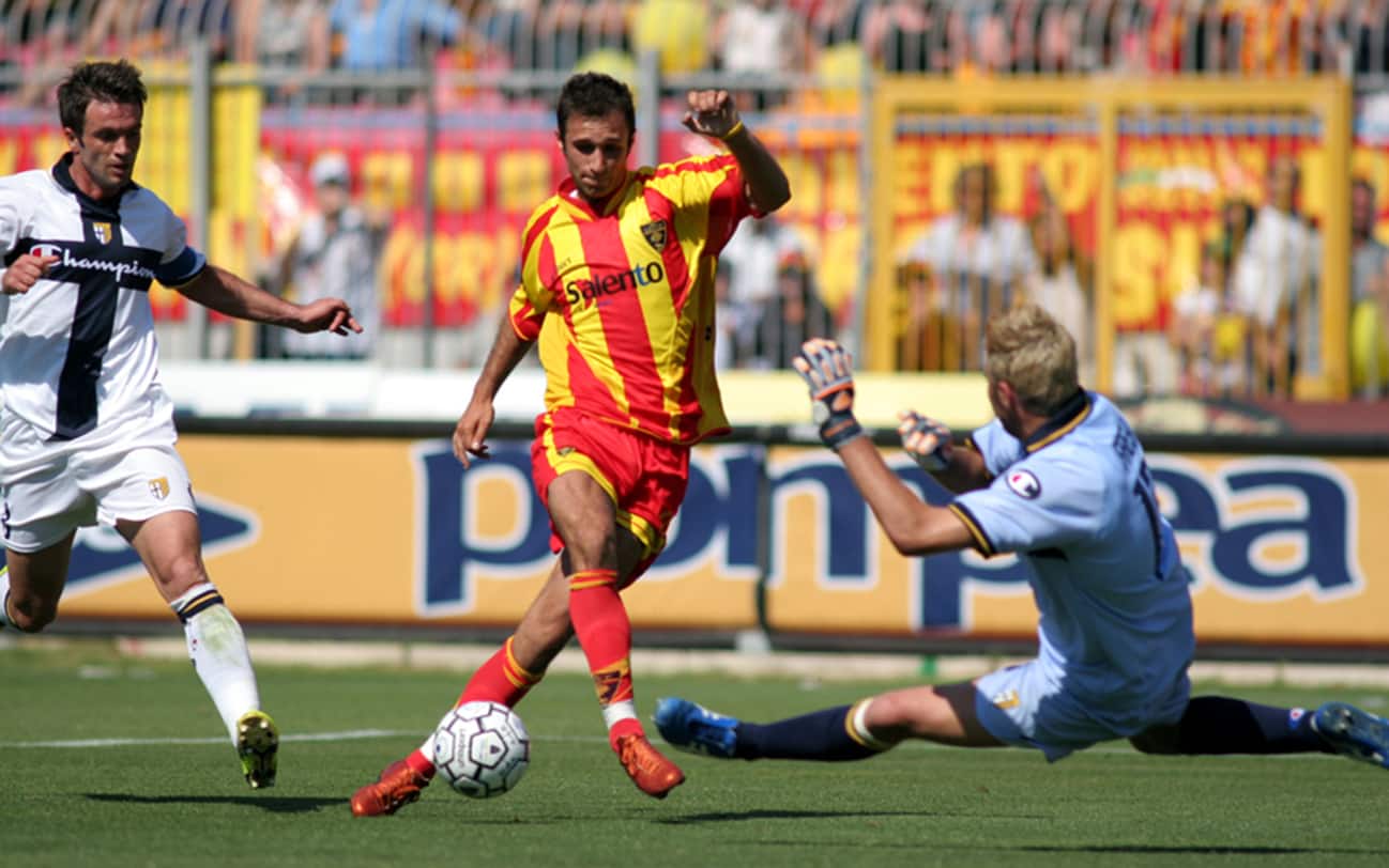 Lecce — player action photograph
