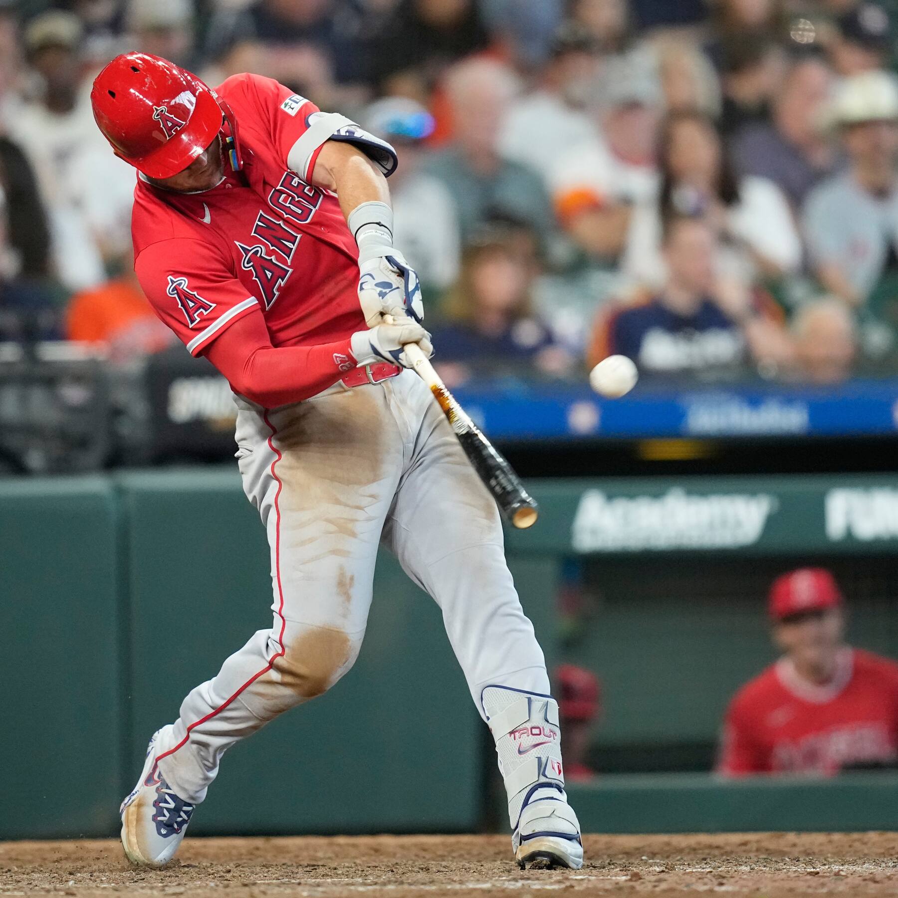 Los Angeles Angels — player action photograph