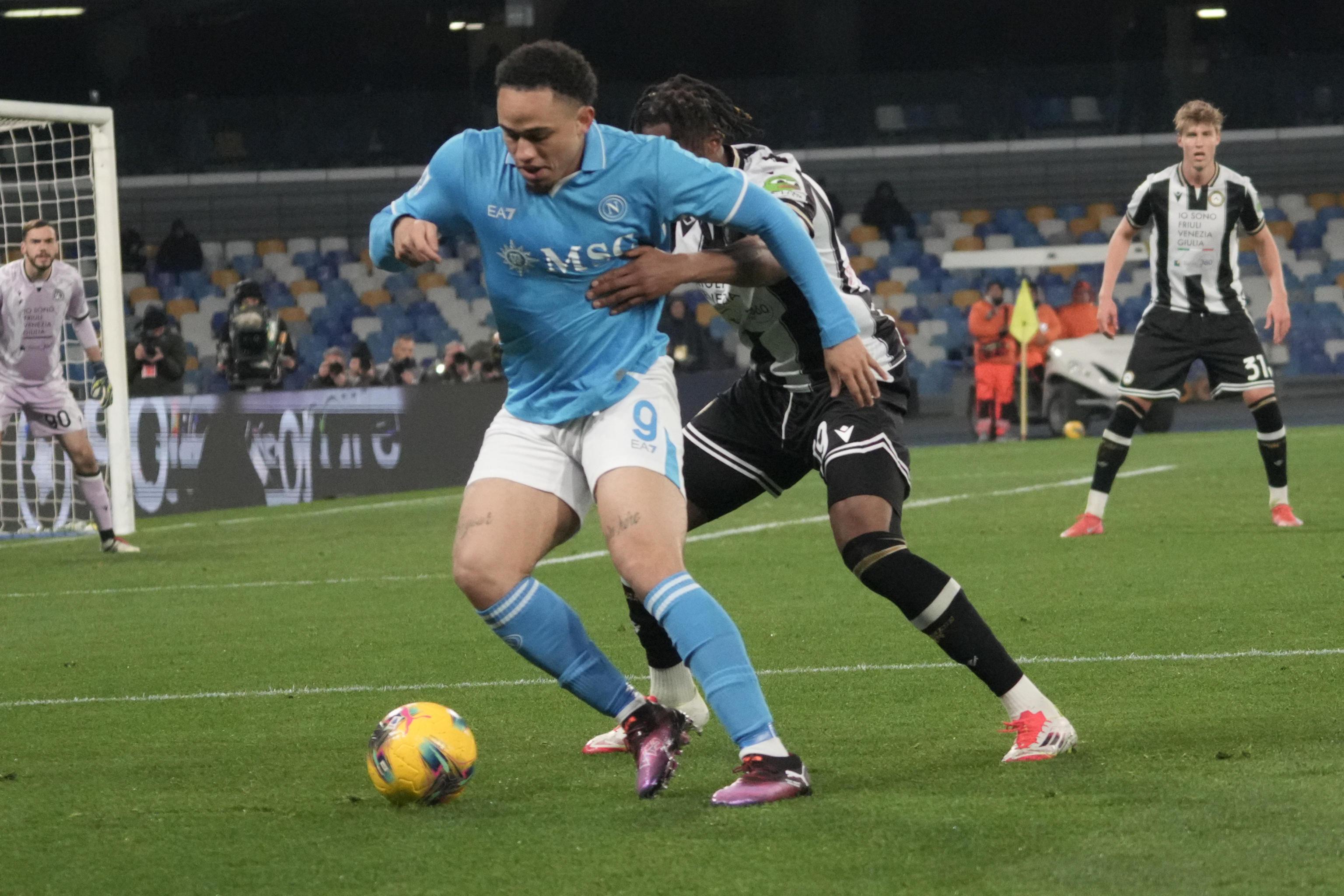 Napoli — player action photograph