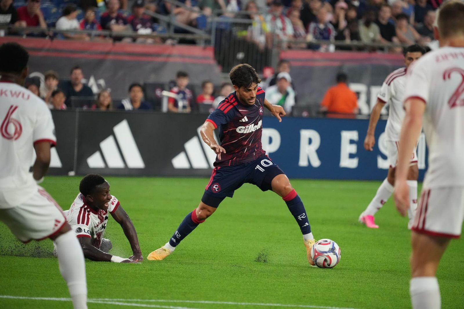 New England Revolution — player action photograph