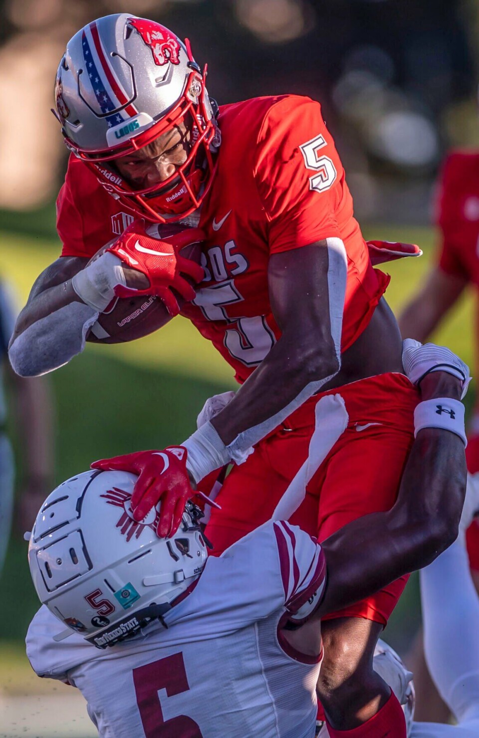 New Mexico Lobos — player action photograph