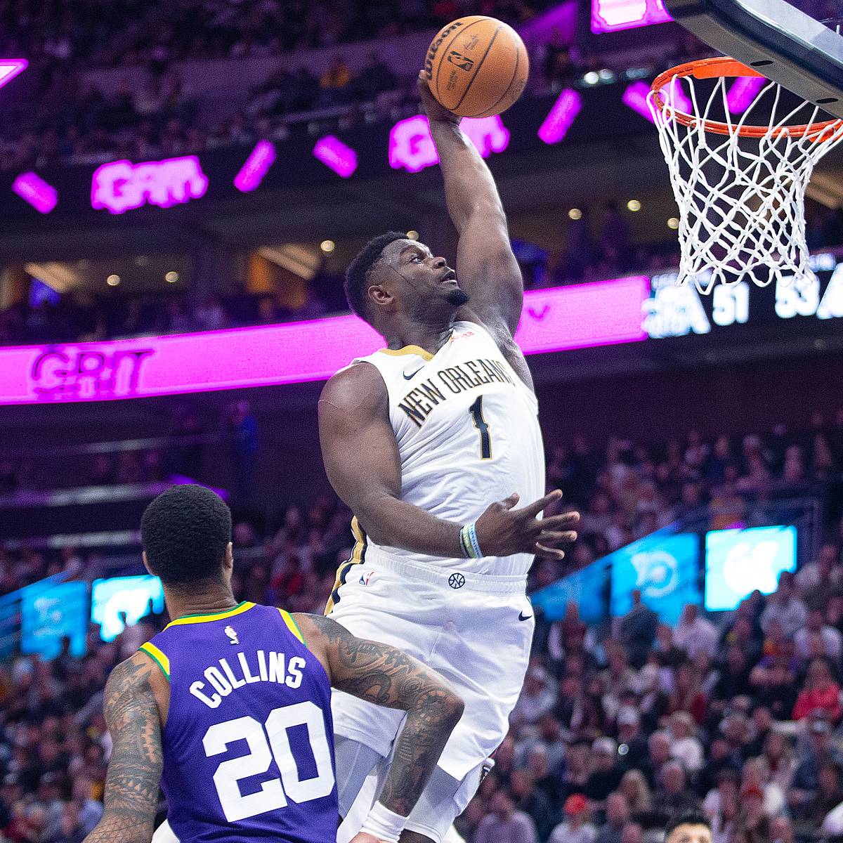 New Orleans Pelicans — player action photograph