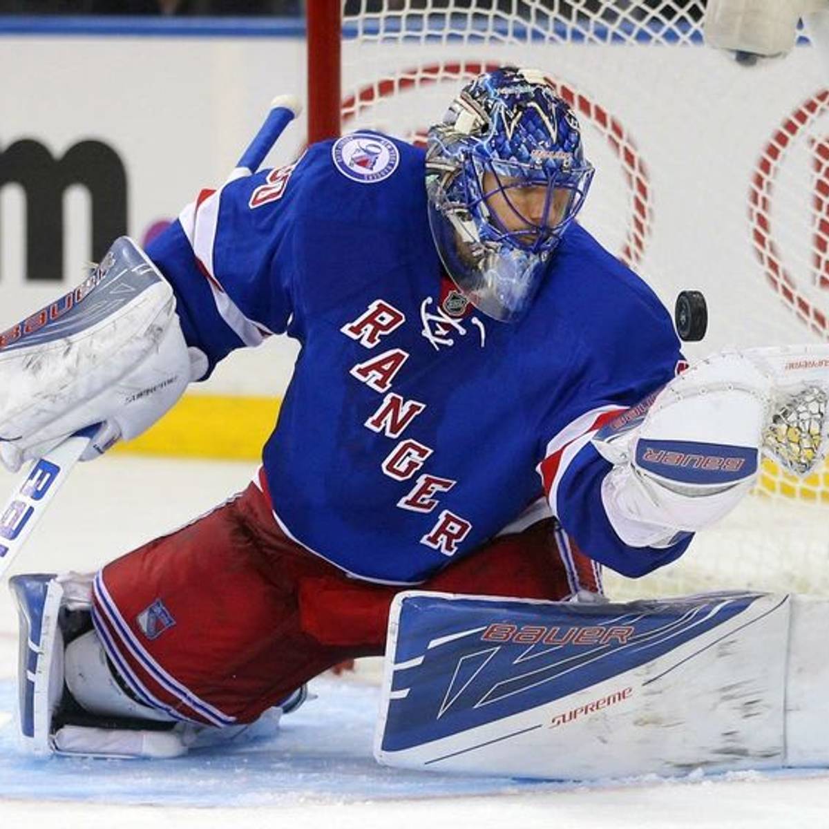 New York Rangers — player action photograph