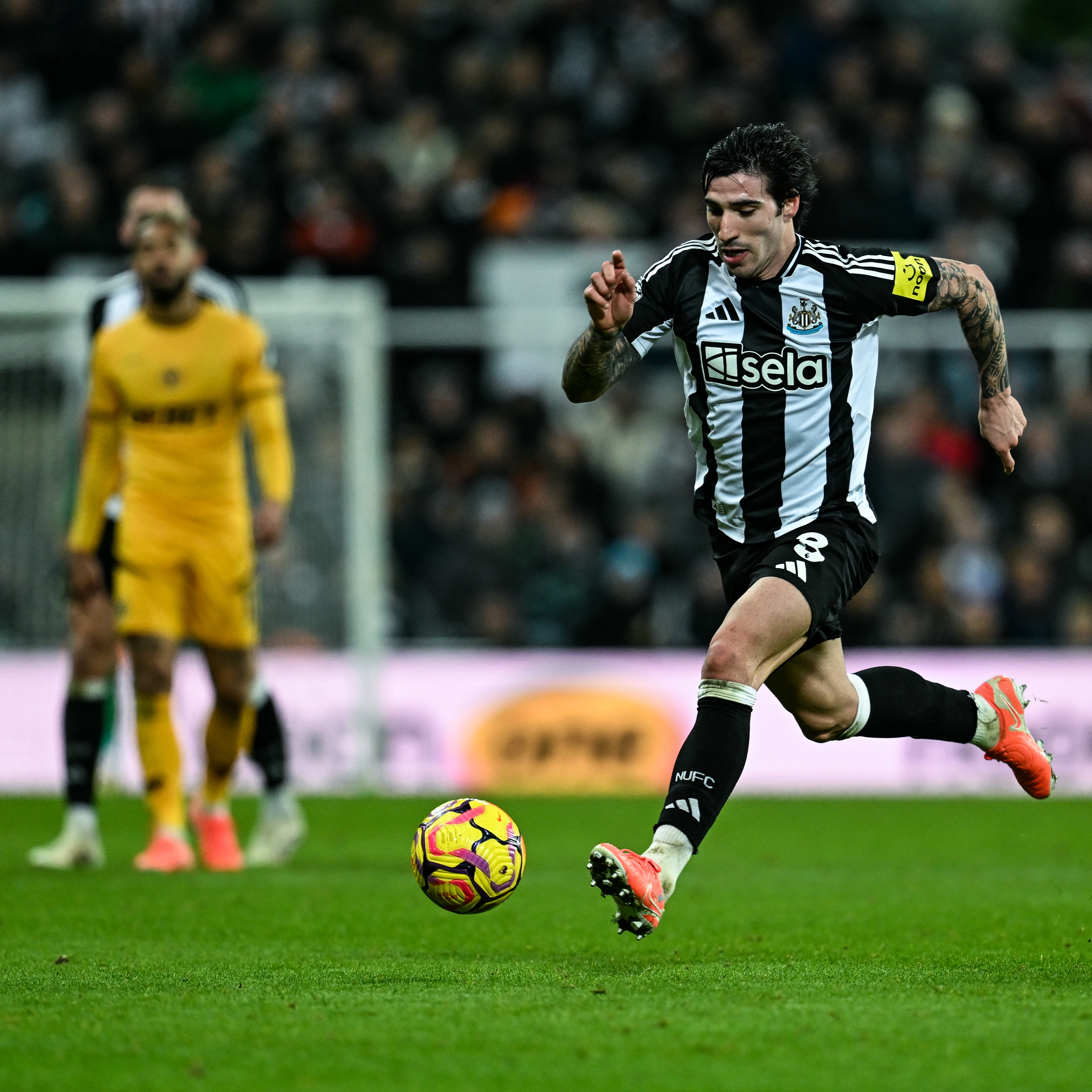 Newcastle United — player action photograph