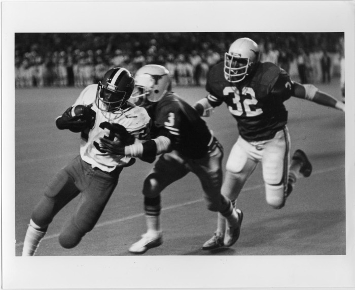 North Texas Mean Green — player action photograph