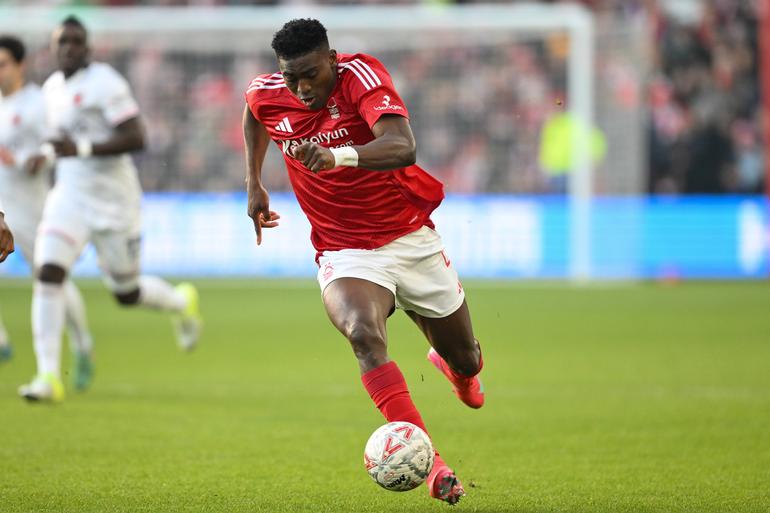 Nottingham Forest — player action photograph