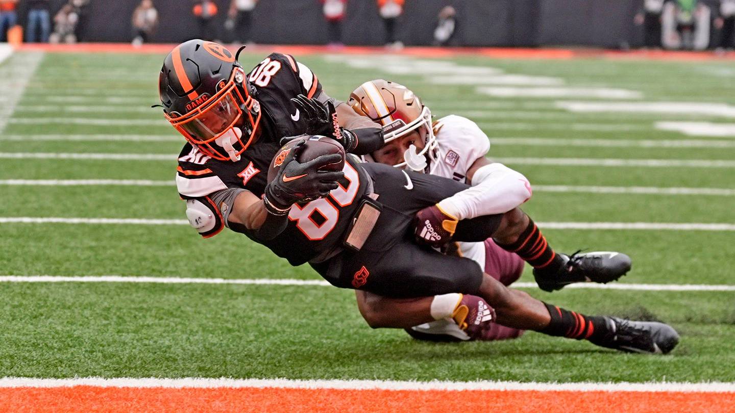 Oklahoma State Cowboys — player action photograph