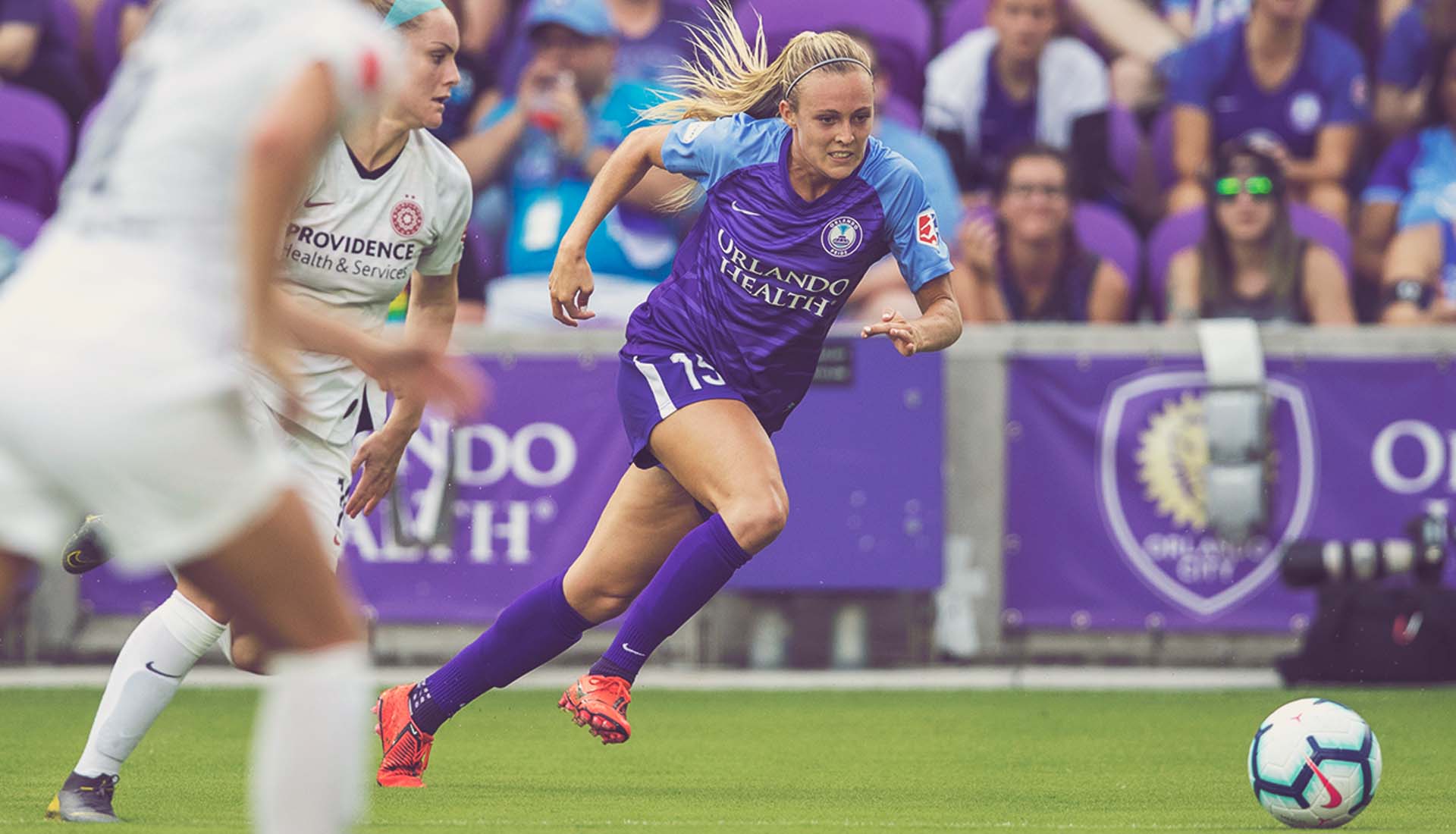 Orlando Pride — player action photograph