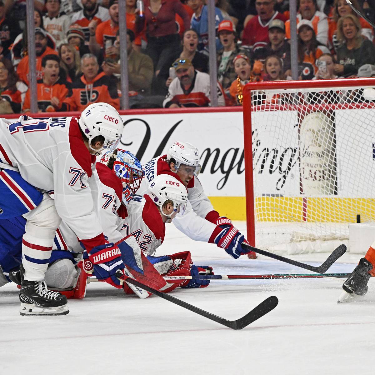 Philadelphia Flyers — player action photograph