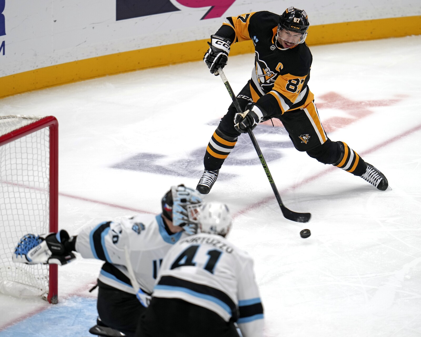 Pittsburgh Penguins — player action photograph