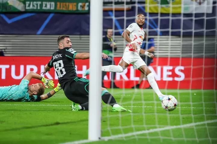 RB Leipzig — player action photograph