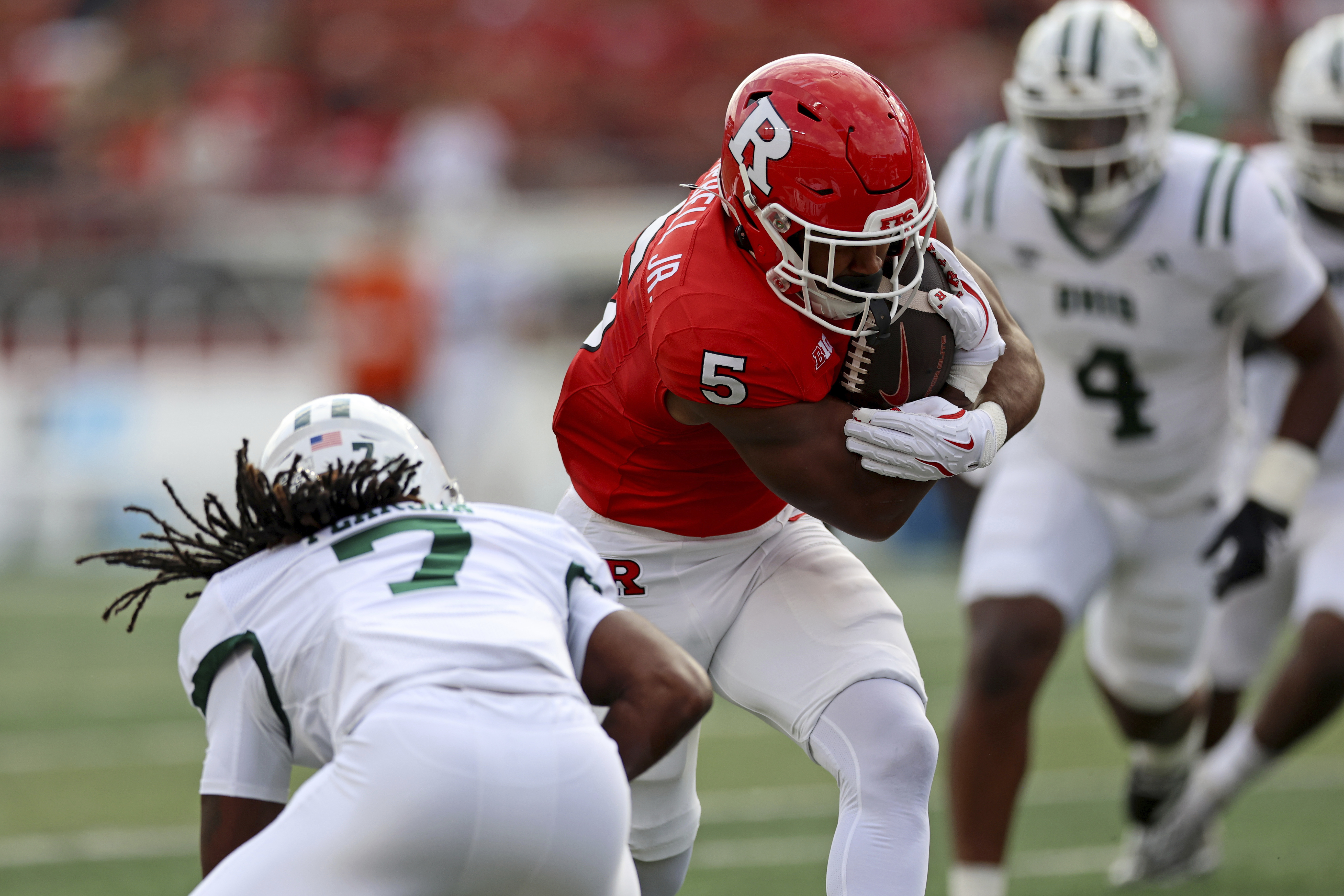 Rutgers Scarlet Knights — player action photograph