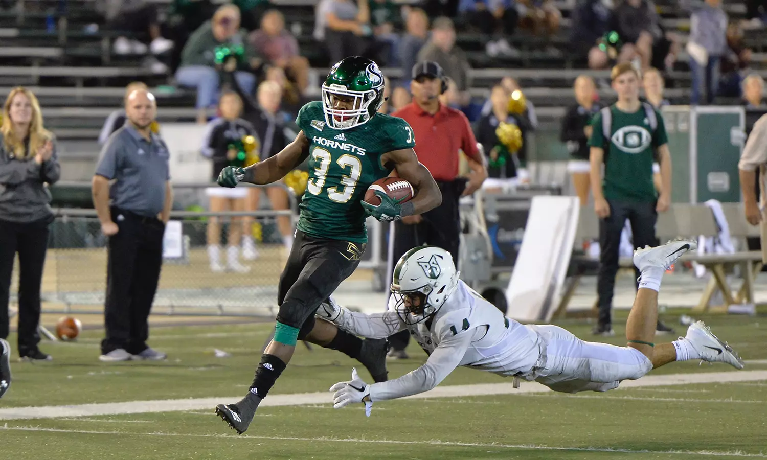 Sacramento State Hornets — player action photograph