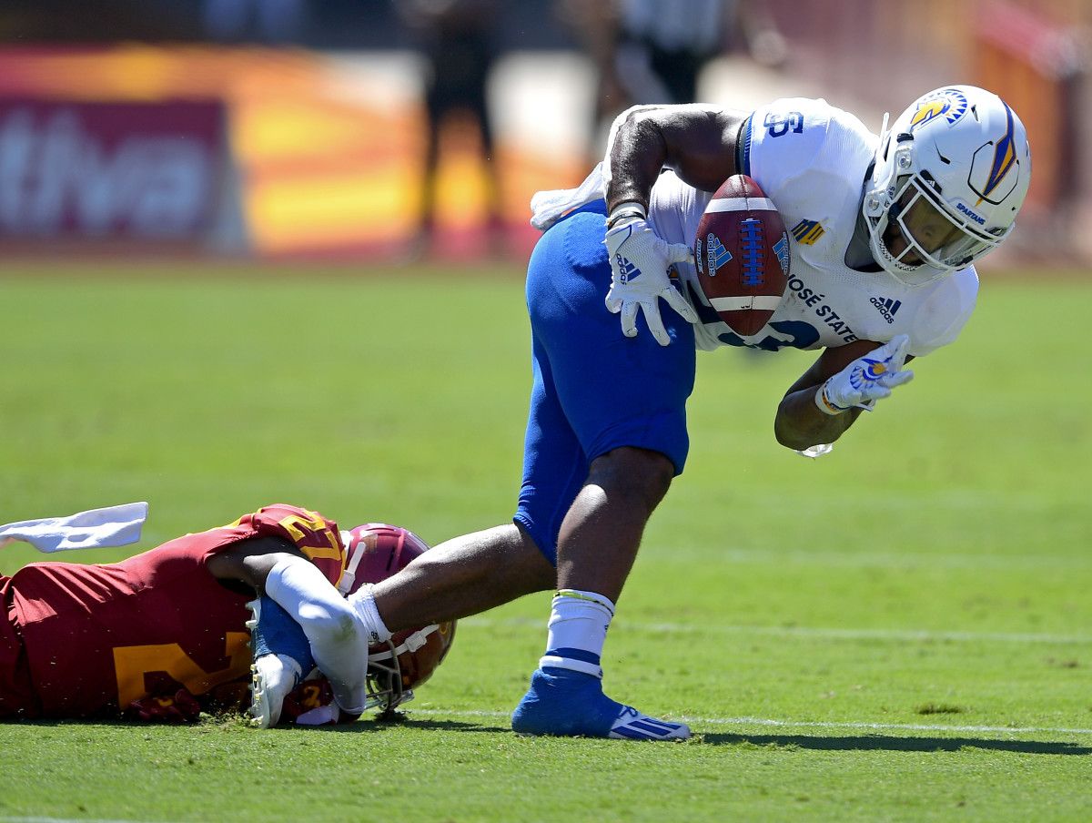 San José State Spartans — player action photograph