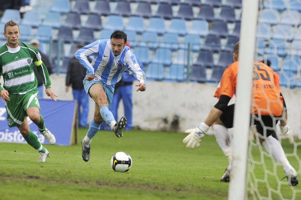 Slovan Bratislava — player action photograph