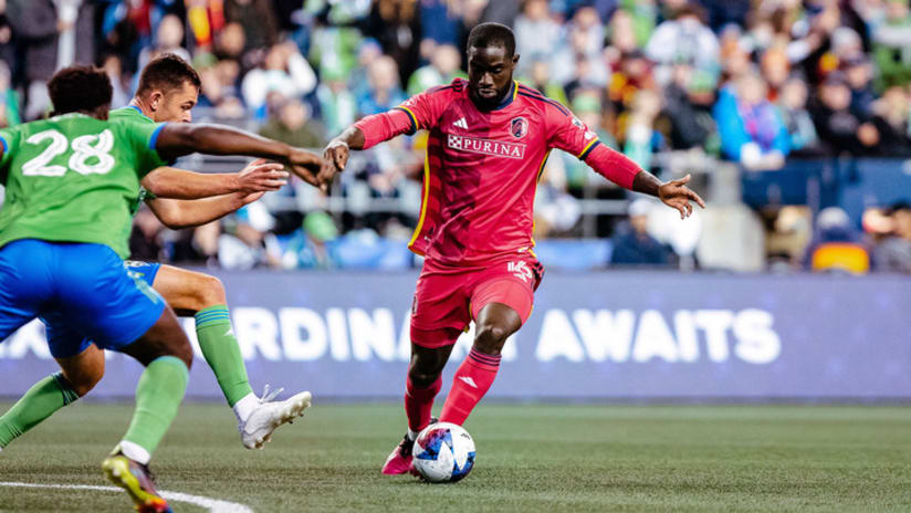St. Louis CITY SC — player action photograph