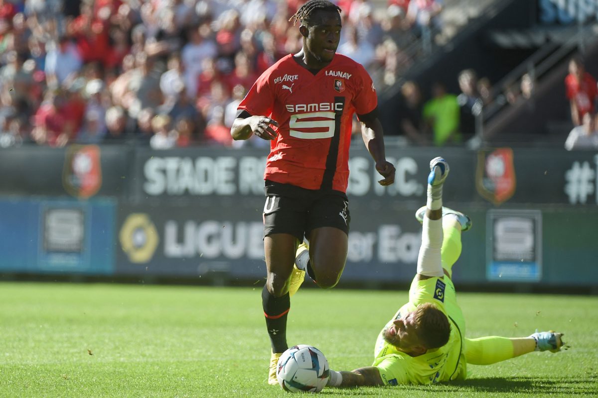 Stade Rennais — player action photograph