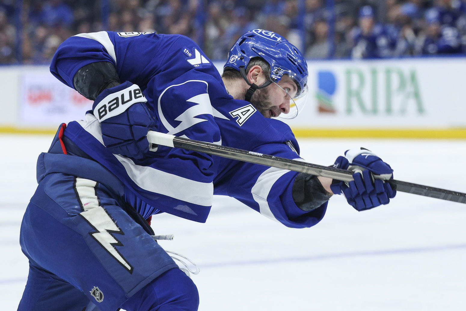 Tampa Bay Lightning — player action photograph