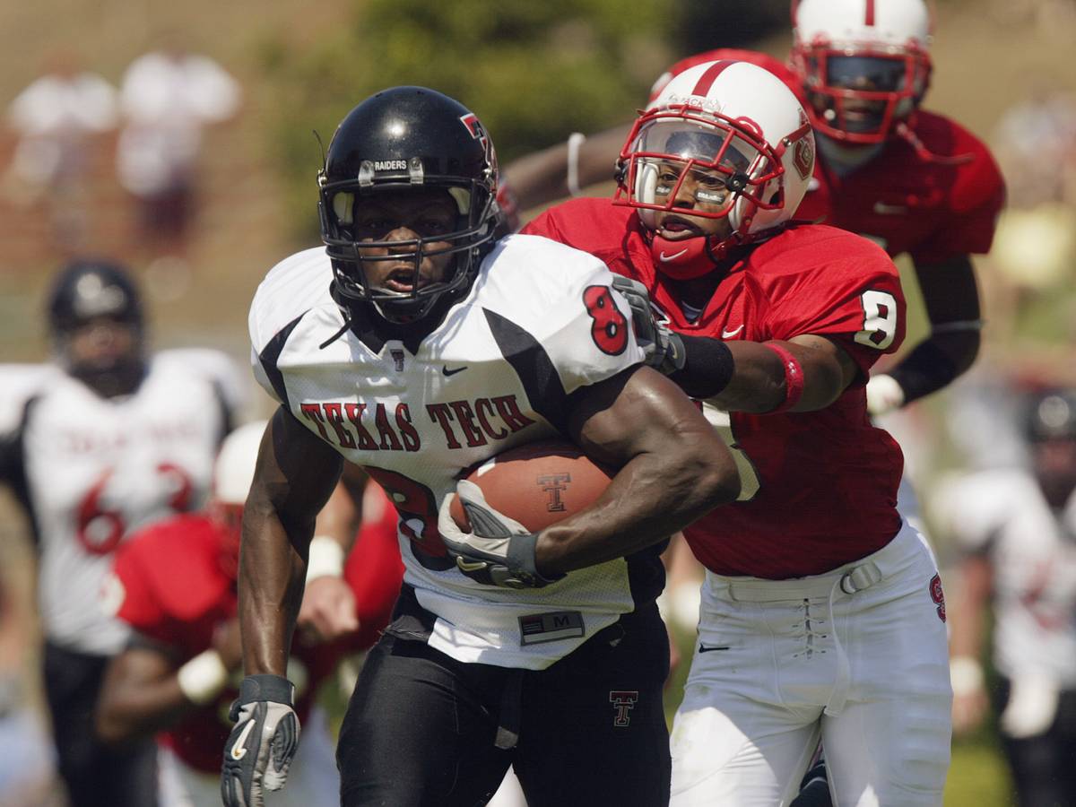 Texas Tech Red Raiders — player action photograph