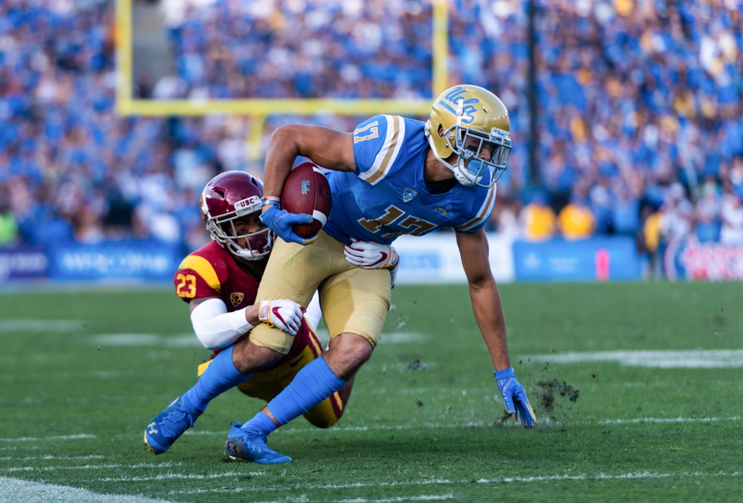 UCLA Bruins — player action photograph