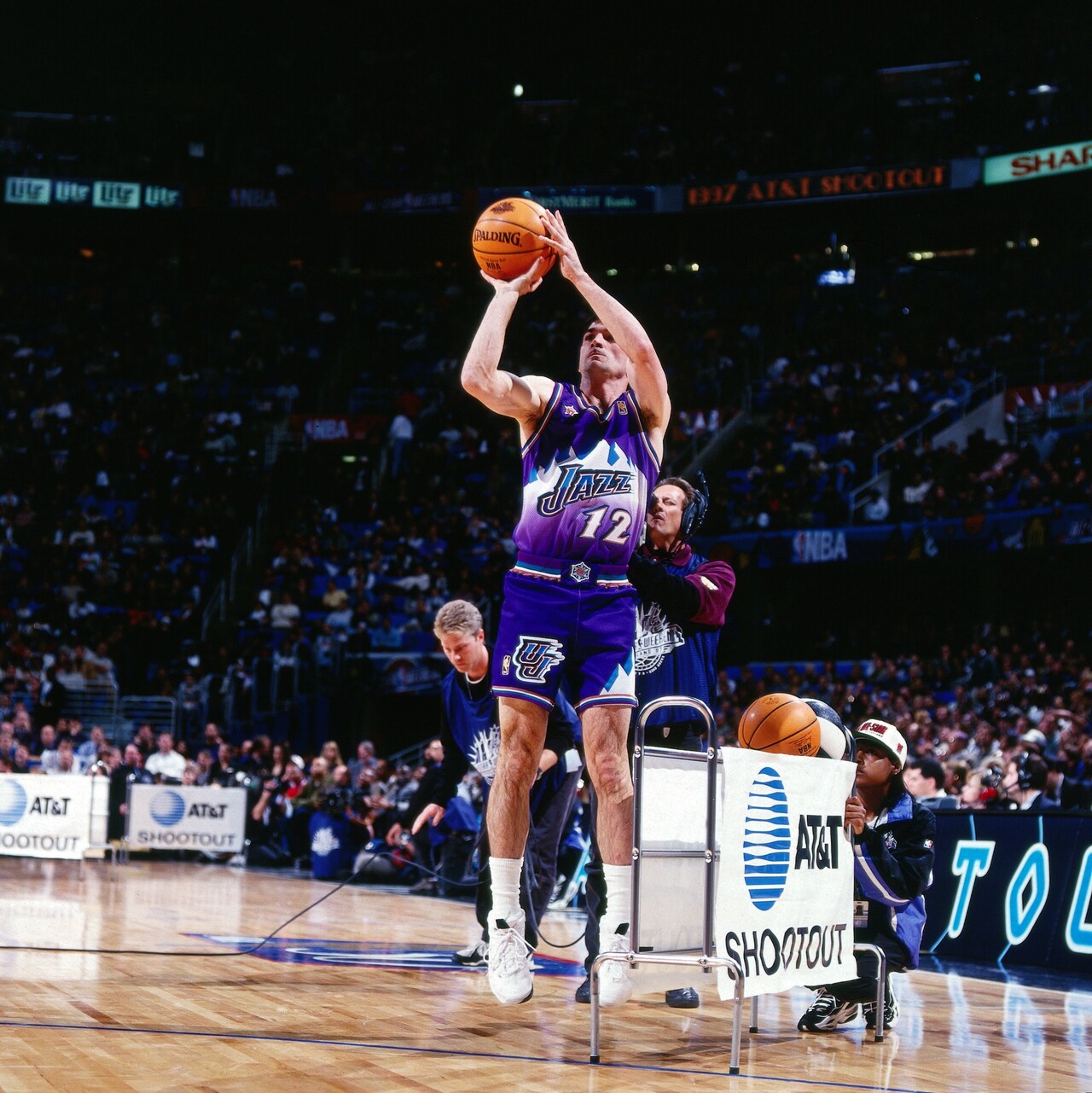 Utah Jazz — player action photograph