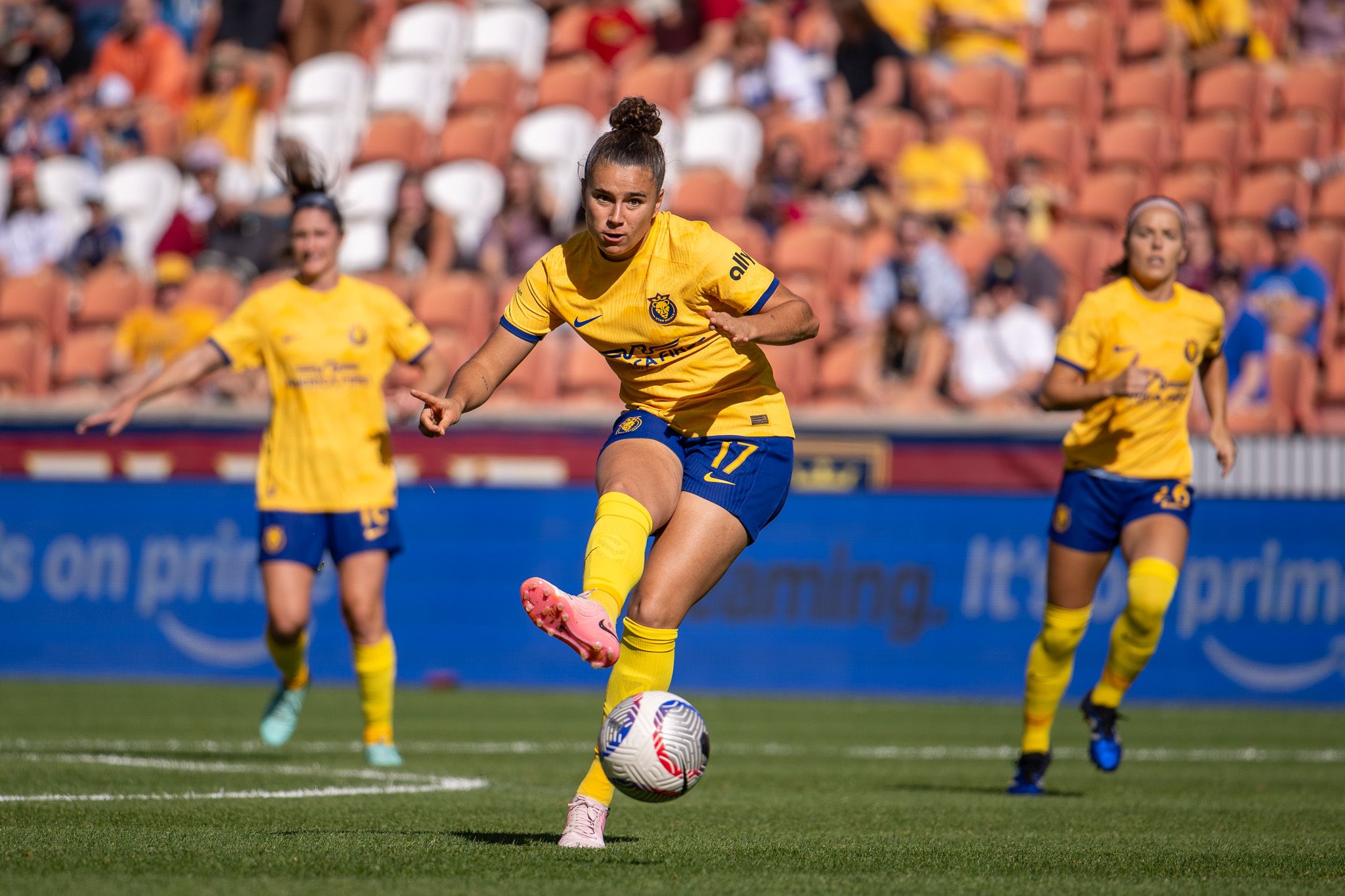 Utah Royals — player action photograph