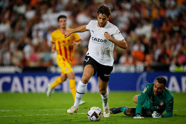 Valencia — player action photograph