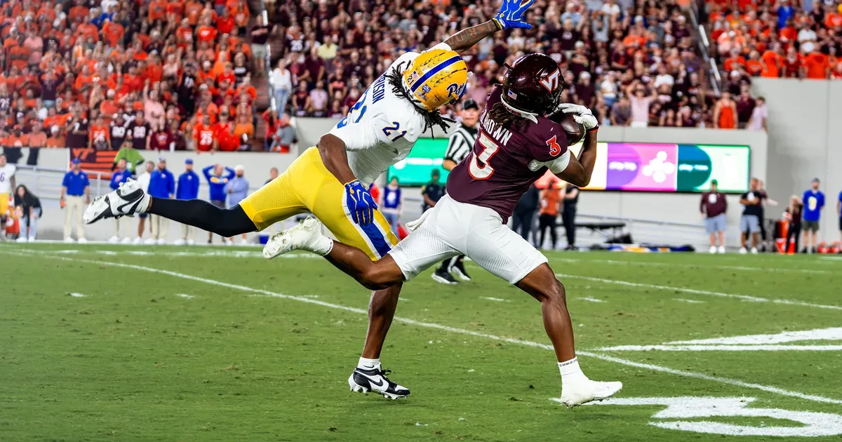 Virginia Tech Hokies — player action photograph