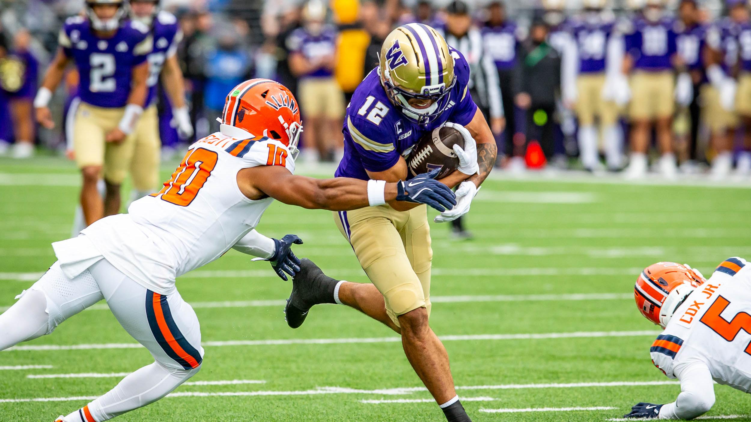 Washington Huskies — player action photograph