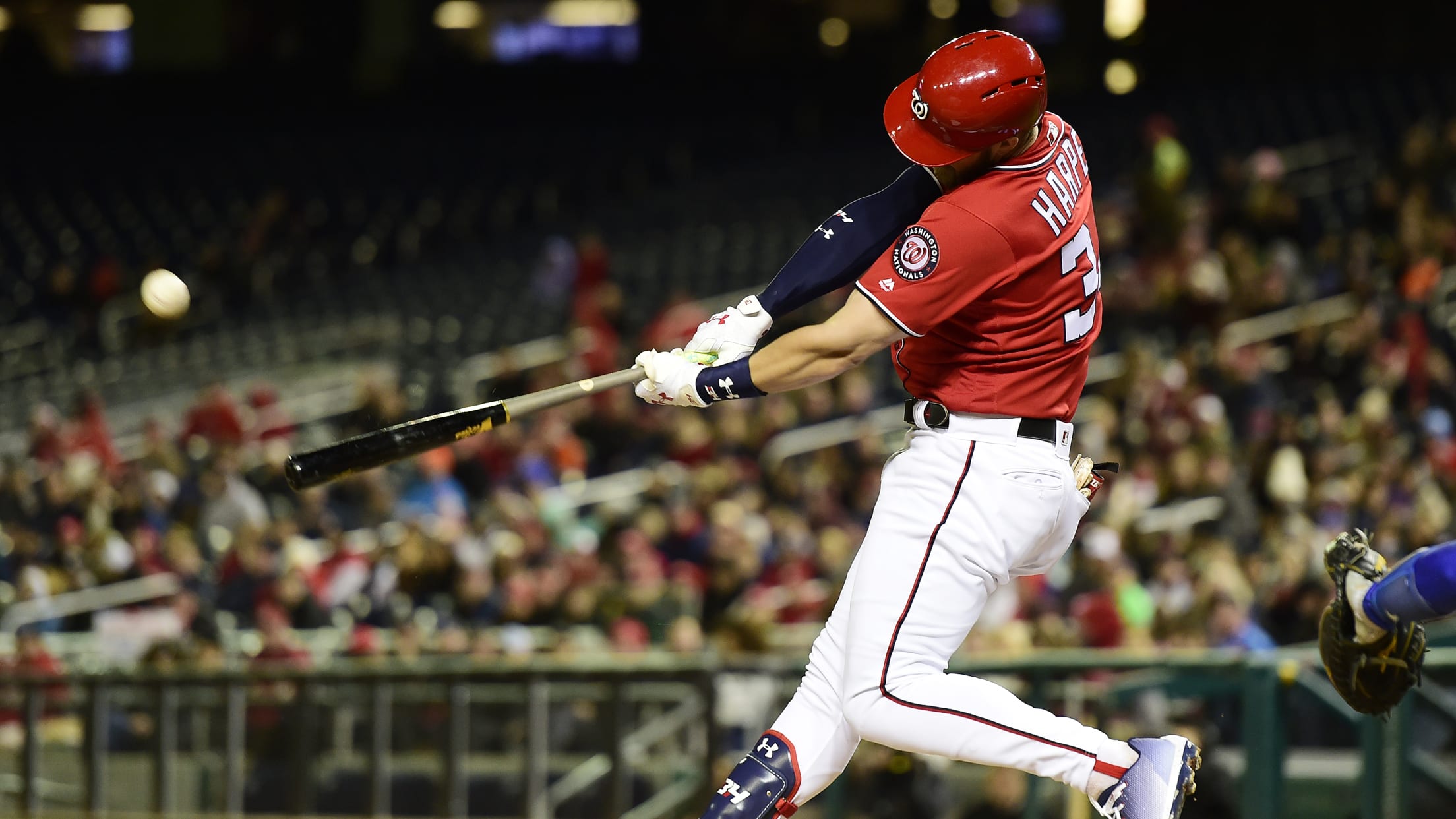 Washington Nationals — player action photograph
